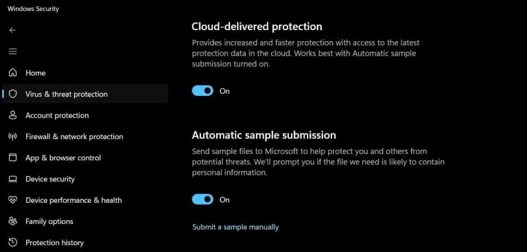 Hướng dẫn cách cài đặt bảo vệ khỏi Virus và mối đe dọa trên laptop Windows 16 cach cai dat bao ve khoi Virus 6