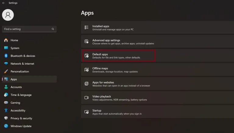 Hướng dẫn cách cài đặt chương trình mặc định trên Windows 11 6 cach cai dat chuong trinh mac dinh tren Windows 11 4