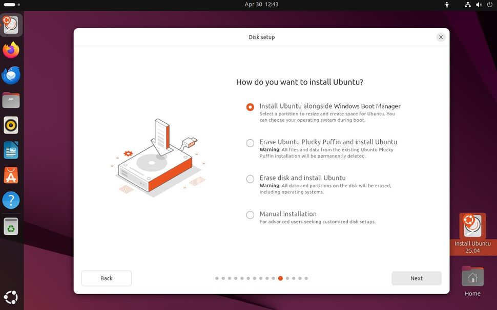 Hướng dẫn cách cài đặt song song Linux và Windows trên mọi máy tính 50 cach cai dat song song Linux va Windows 16