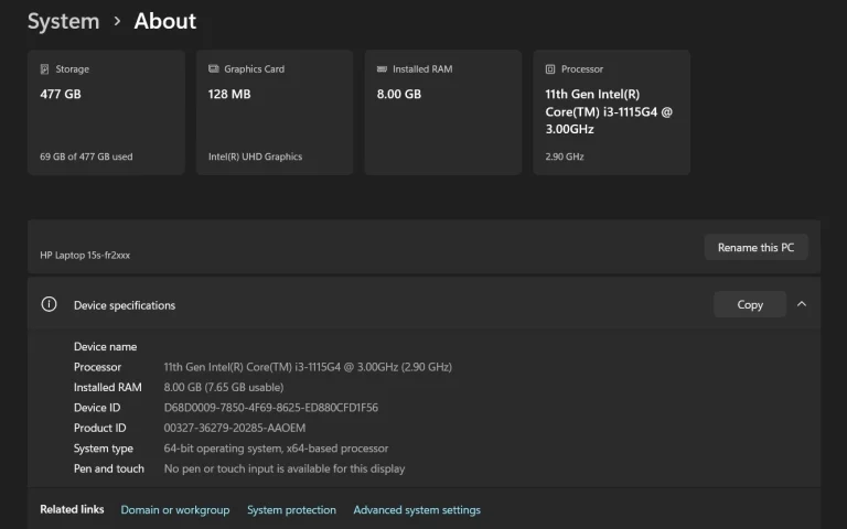 cach doi ten thiet bi de tang cuong bao mat tren Windows 11 10 9