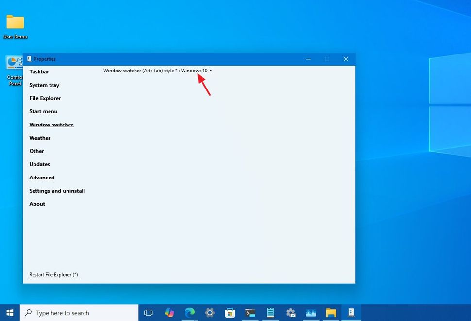 Hướng dẫn cách khôi phục giao diện người dùng desktop của Windows 10 trên Windows 11 57 cach khoi phuc giao dien nguoi dung desktop cua Windows 10 tren Windows 11 12