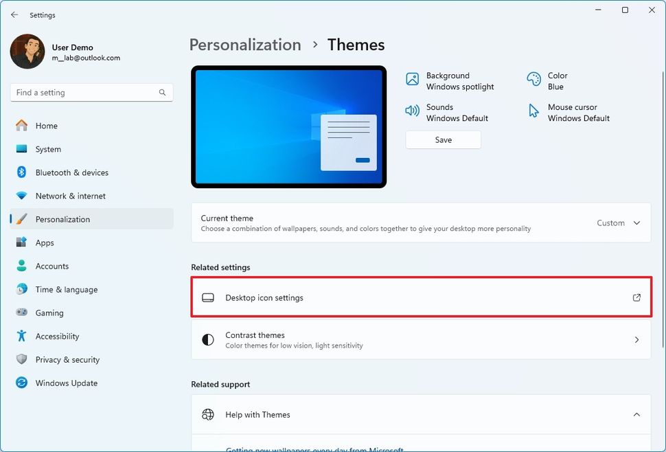 Hướng dẫn cách khôi phục giao diện người dùng desktop của Windows 10 trên Windows 11 45 cach khoi phuc giao dien nguoi dung desktop cua Windows 10 tren Windows 11 24