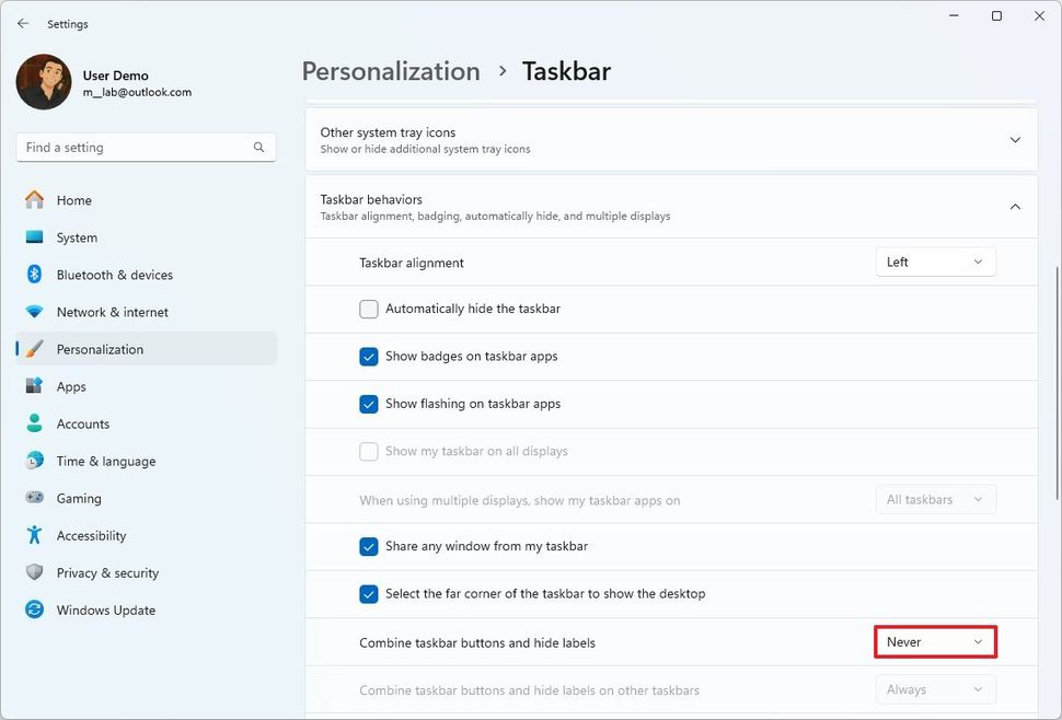 Hướng dẫn cách khôi phục giao diện người dùng desktop của Windows 10 trên Windows 11 37 cach khoi phuc giao dien nguoi dung desktop cua Windows 10 tren Windows 11 32