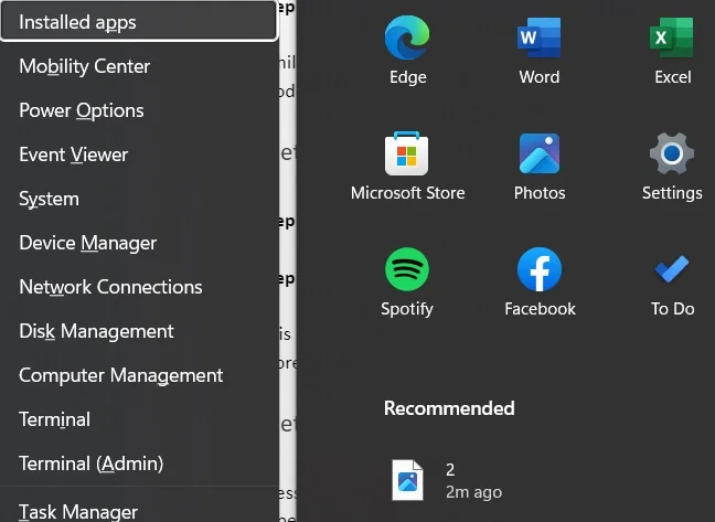 cach mo bat va tat cai dat Programs And Features trong Windows 11 12