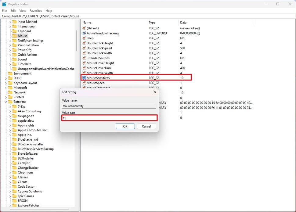 cach thay doi toc do chuot tren Windows 11 va Windows 10 5
