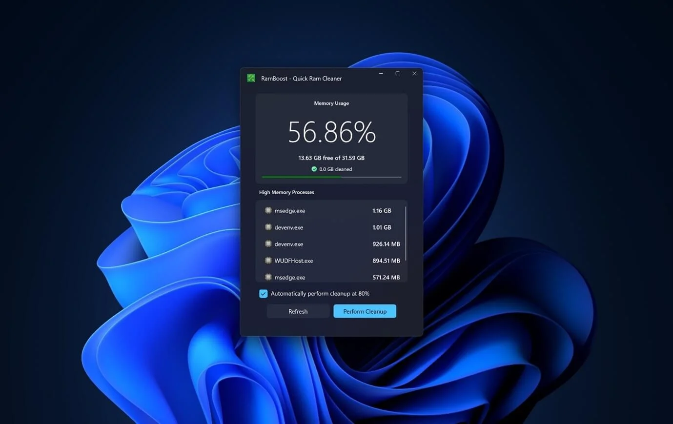 Top 5 công cụ dọn dẹp RAM tốt nhất cho PC Windows 10/11 11 cong cu don dep RAM tot nhat 1