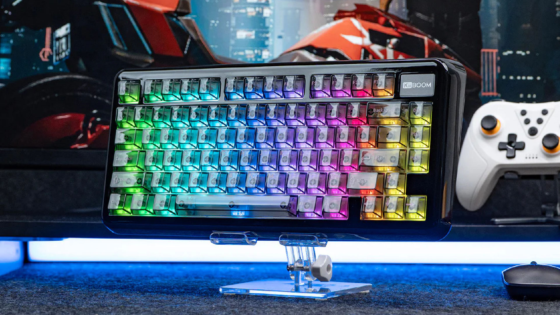 Đánh giá KiiBOOM Phantom81 Lite: Thiết kế 75% tinh tế, RGB rực rỡ và trải nghiệm gõ mượt m 1 ezgif 61ff98f8b72443 01