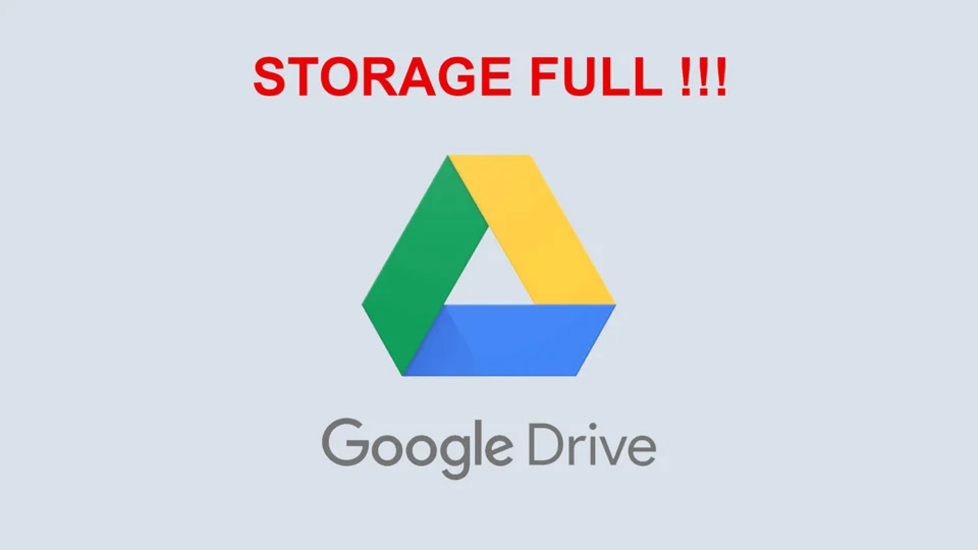 Google Drive bị đầy? Mẹo giải phóng dung lượng miễn phí ai cũng làm được 1 frame 0 delay 1s 01