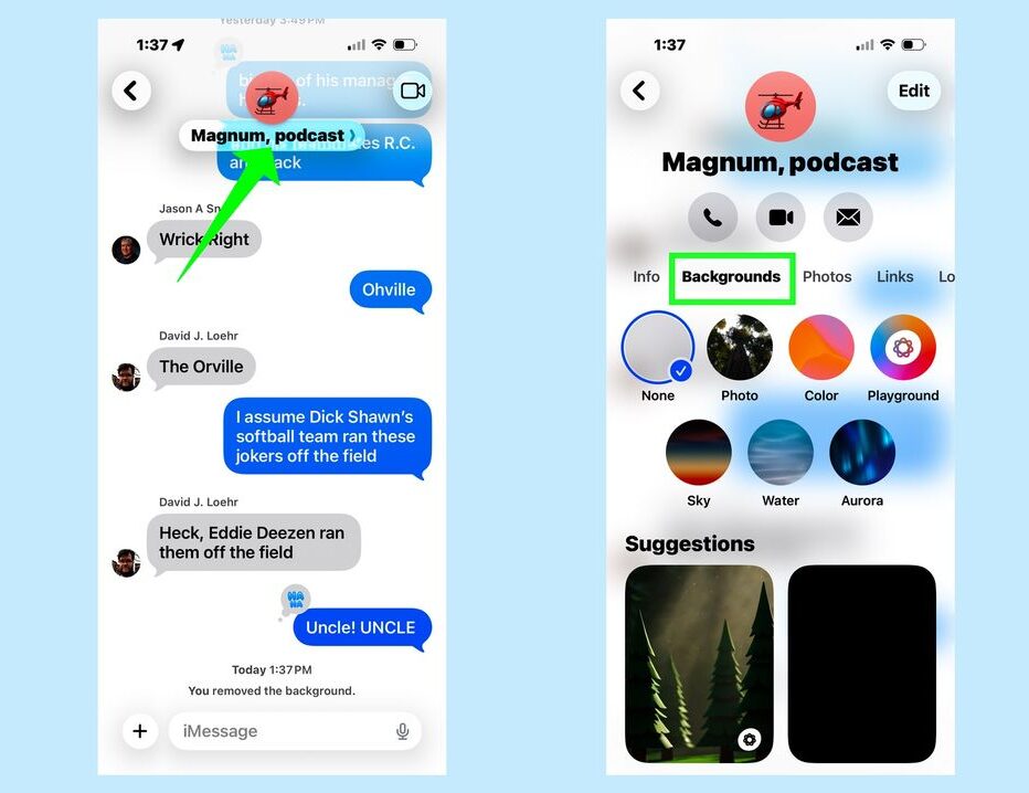 iOS 26 cho phep ban thay doi hinh nen trong Tin nhan 2 e1755601555906