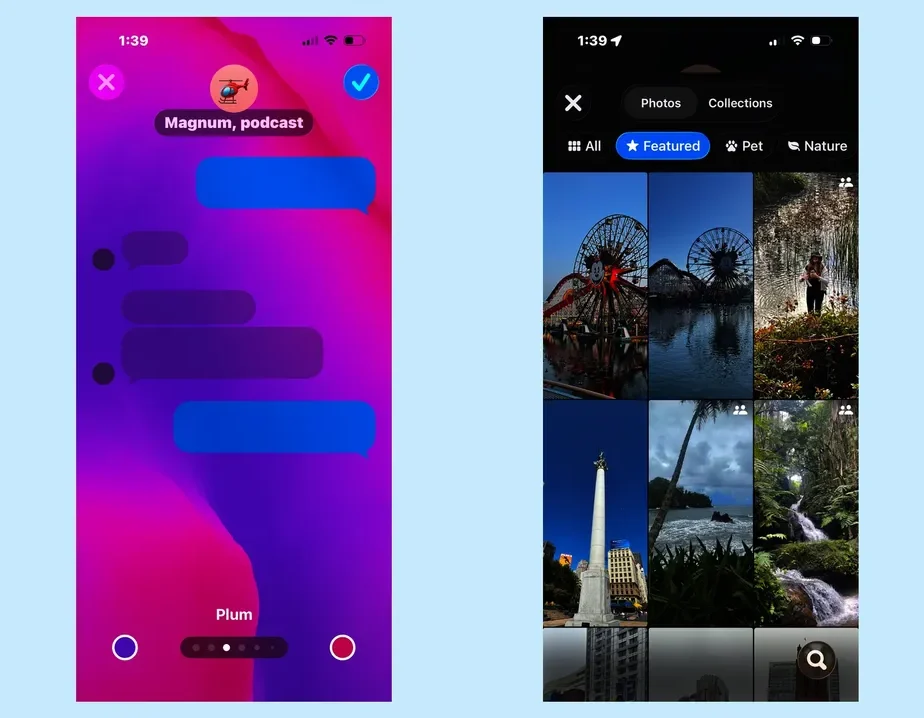 iOS 26 cho phep ban thay doi hinh nen trong Tin nhan 5 e1755601684583