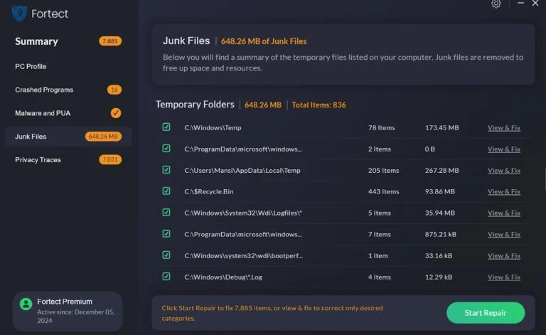 Đánh giá phần mềm Fortect: Công cụ toàn diện để dọn dẹp, tối ưu hóa và bảo mật cho PC & Di động 28 phan mem Fortect 2