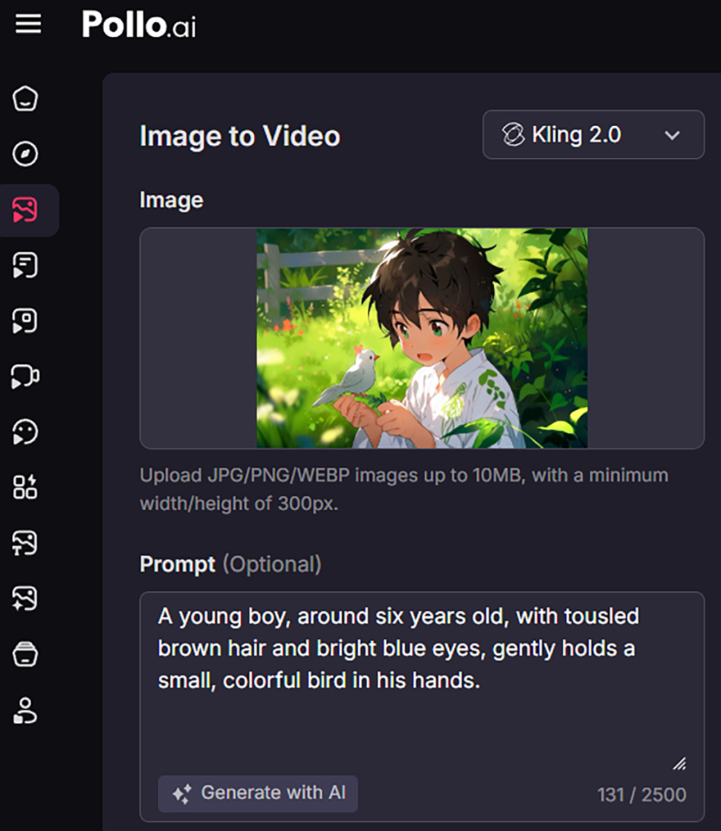 Hướng dẫn tạo video và hình ảnh AI dễ dàng tại một nơi với Pollo AI 6 tao video va hinh anh AI de dang tai mot noi voi Pollo AI 3