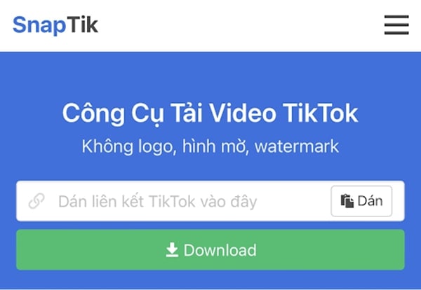 Cách tải video TikTok không dính Logo nhanh chóng và miễn phí 9 tiktok 2