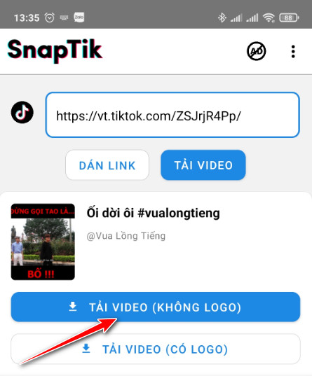 Cách tải video TikTok không dính Logo nhanh chóng và miễn phí 10 tiktok 3