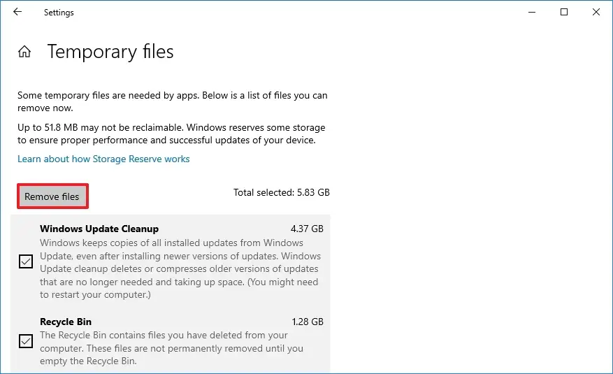 Hướng dẫn 10 cách đơn giản để giải phóng dung lượng trên windows 10 21 10 cach don gian de giai phong dung luong tren windows 10 17