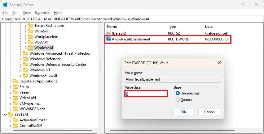 Hướng dẫn 4 cách nhanh chóng vô hiệu hóa vĩnh viễn Windows Recall trên Windows 11 23 4 cach nhanh chong vo hieu hoa vinh vien Windows Recall tren Windows 11 3