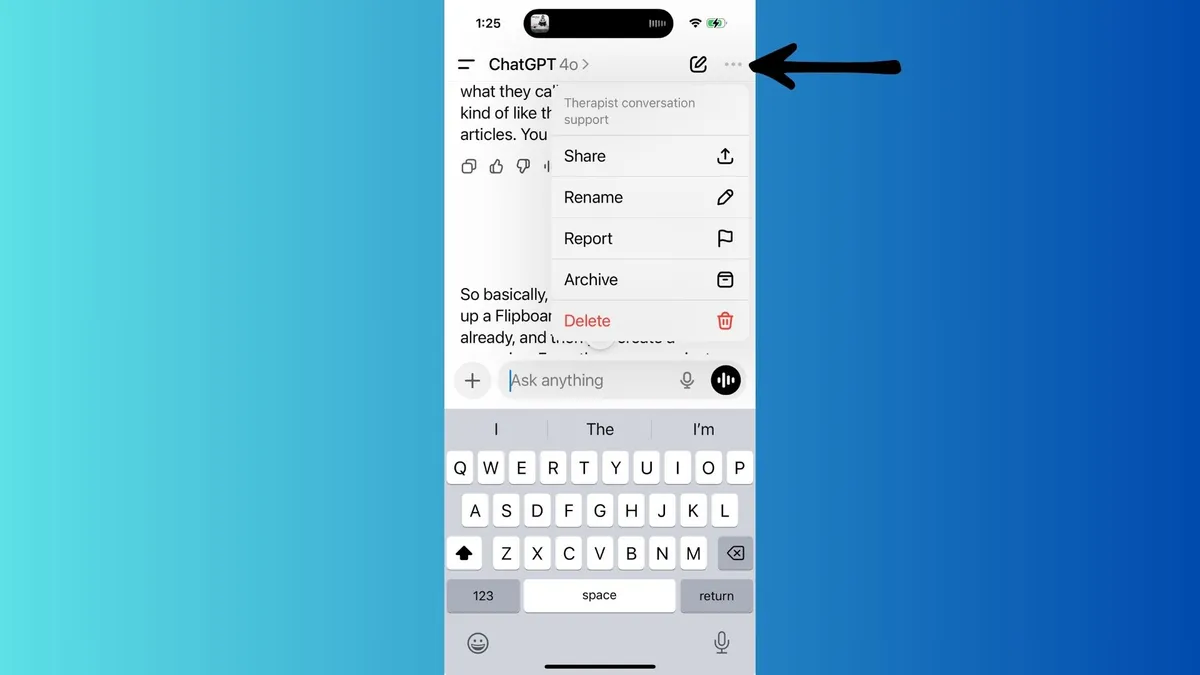 4 meo an tren ung dung ChatGP 3