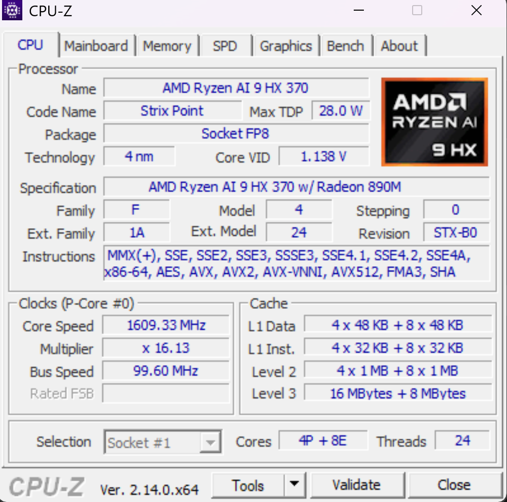 ASUS ProArt P16 H7606WI 10
