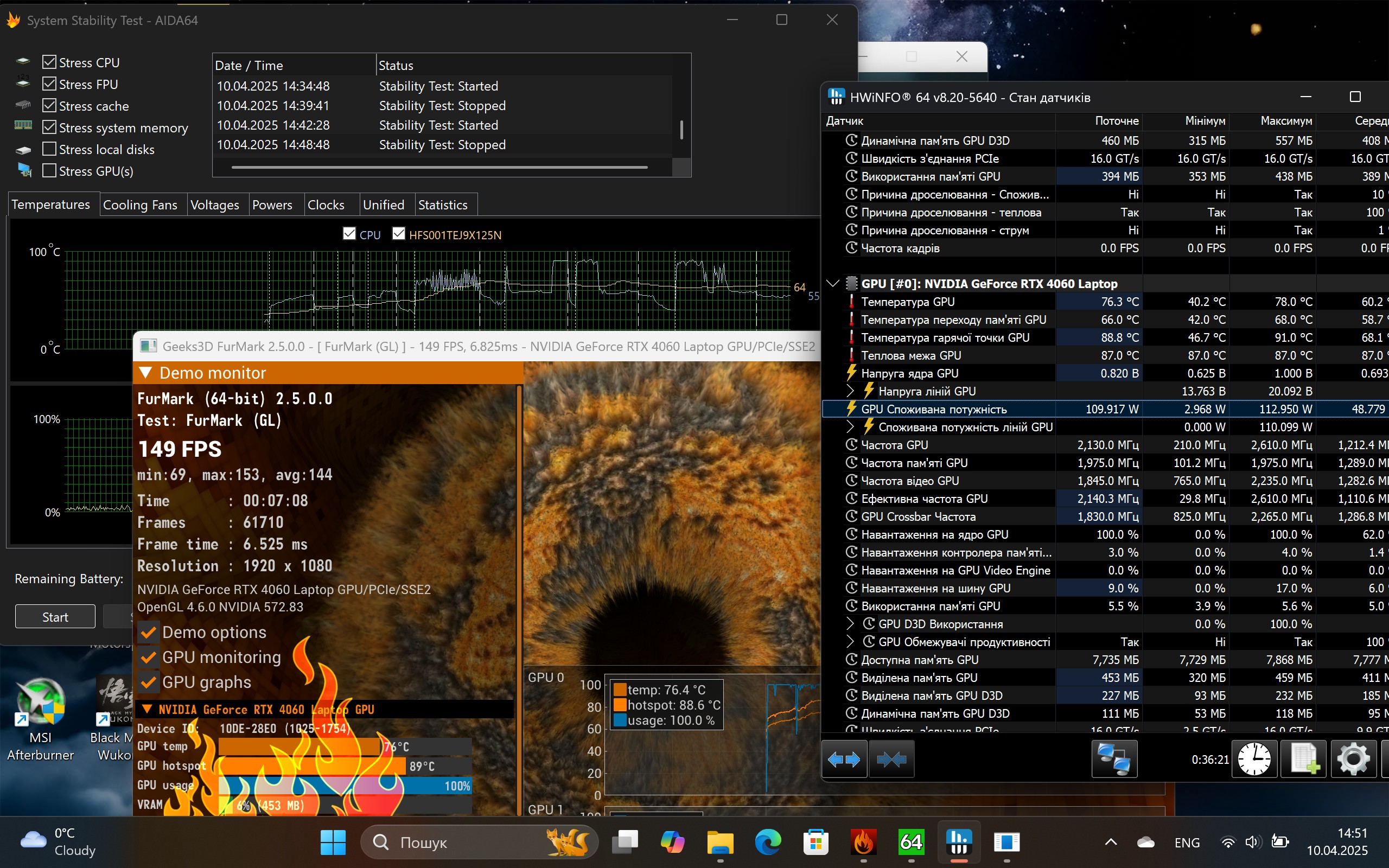 Acer Nitro 14 AN14 41 R6 10
