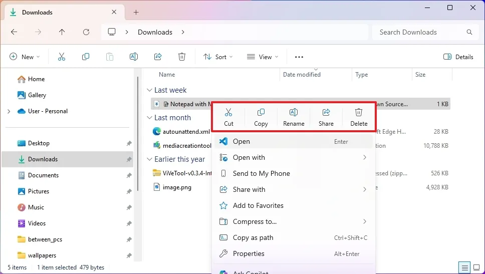 Ban dung 27898 cho Windows 11 mang den nhung tinh nang moi cho Kenh Canary 4