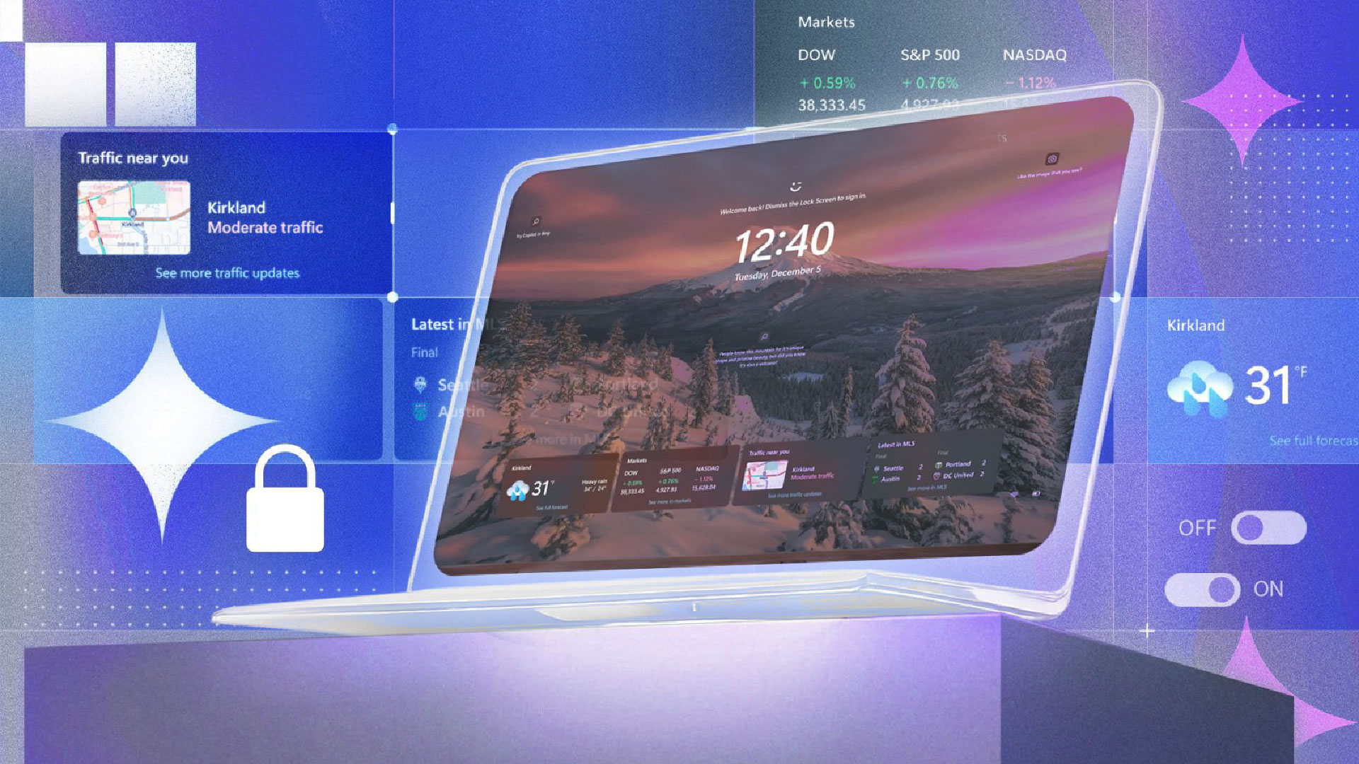 Bây giờ bạn có thể tùy chỉnh widget trên màn hình khóa Windows 11 1 Bay gio ban co the tuy chinh widget tren man hinh khoa Windows 11 1 01