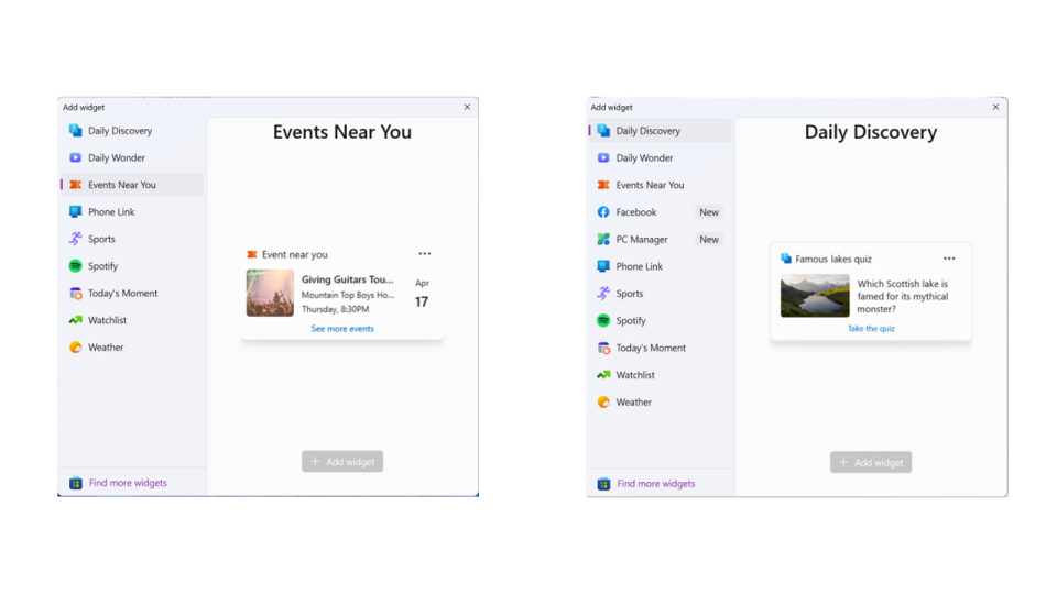 Bây giờ bạn có thể tùy chỉnh widget trên màn hình khóa Windows 11 8 Bay gio ban co the tuy chinh widget tren man hinh khoa Windows 11 4