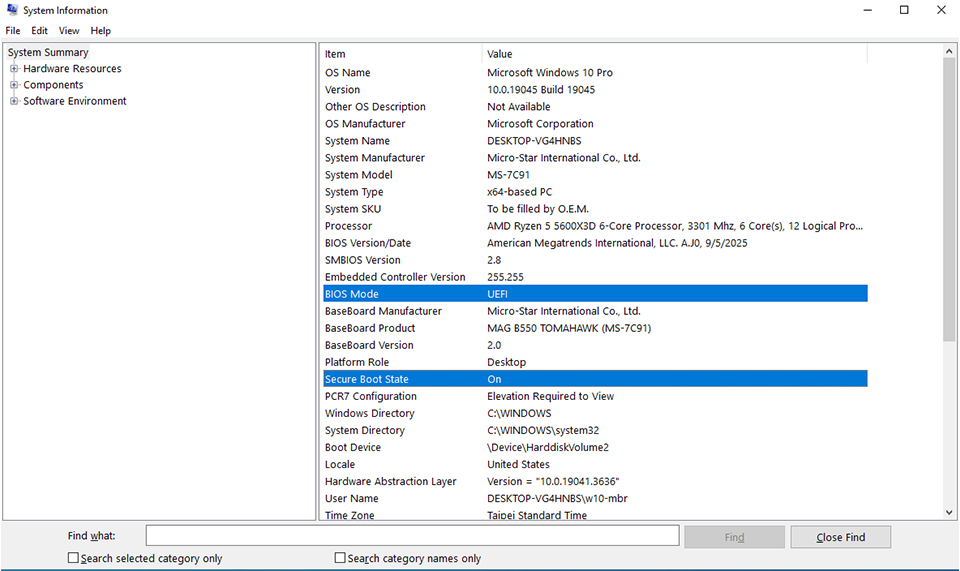 Cach bat Secure Boot va TPM 2.0 tren bo mach chu MSI AM4 3