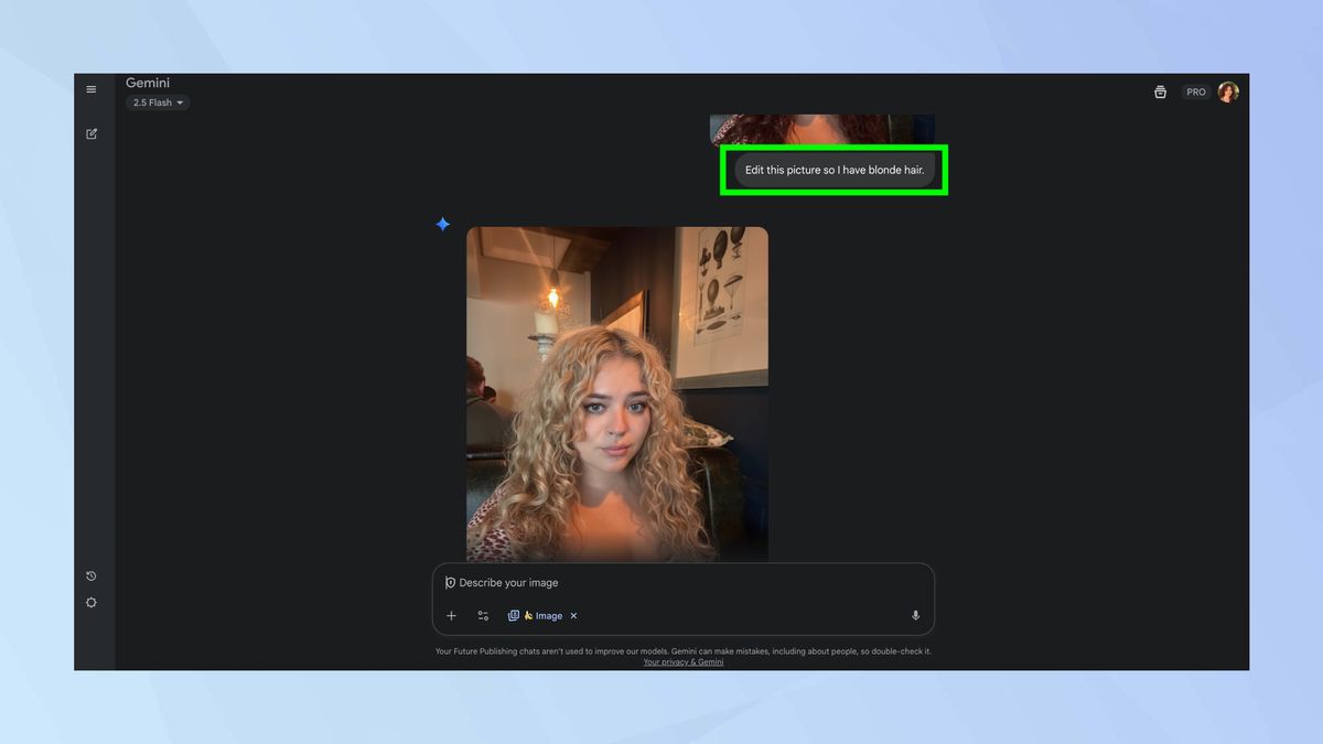 Dùng Google Gemini để biến những bức ảnh selfie thành tuyệt phẩm: Khám phá 5 gợi ý tuyệt vời này! 7 Dung Google Gemini de bien nhung buc anh selfie thanh tuyet pham 2