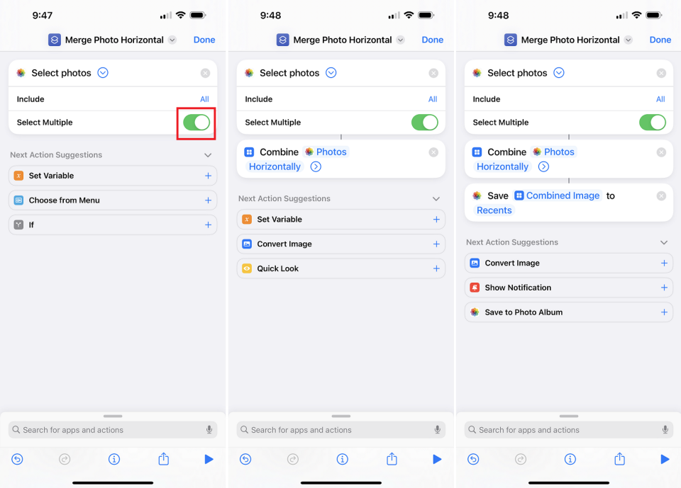 Ghep nhieu anh thanh mot voi meo nhanh nay tren iPhone 5