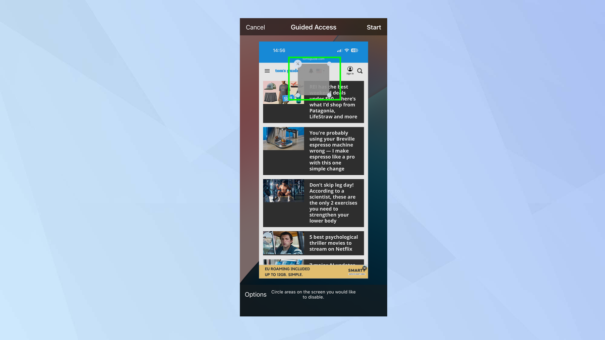 Cách ngăn người khác theo dõi iPhone của bạn bằng cách sử dụng Guided Access 12 Guided Access 5