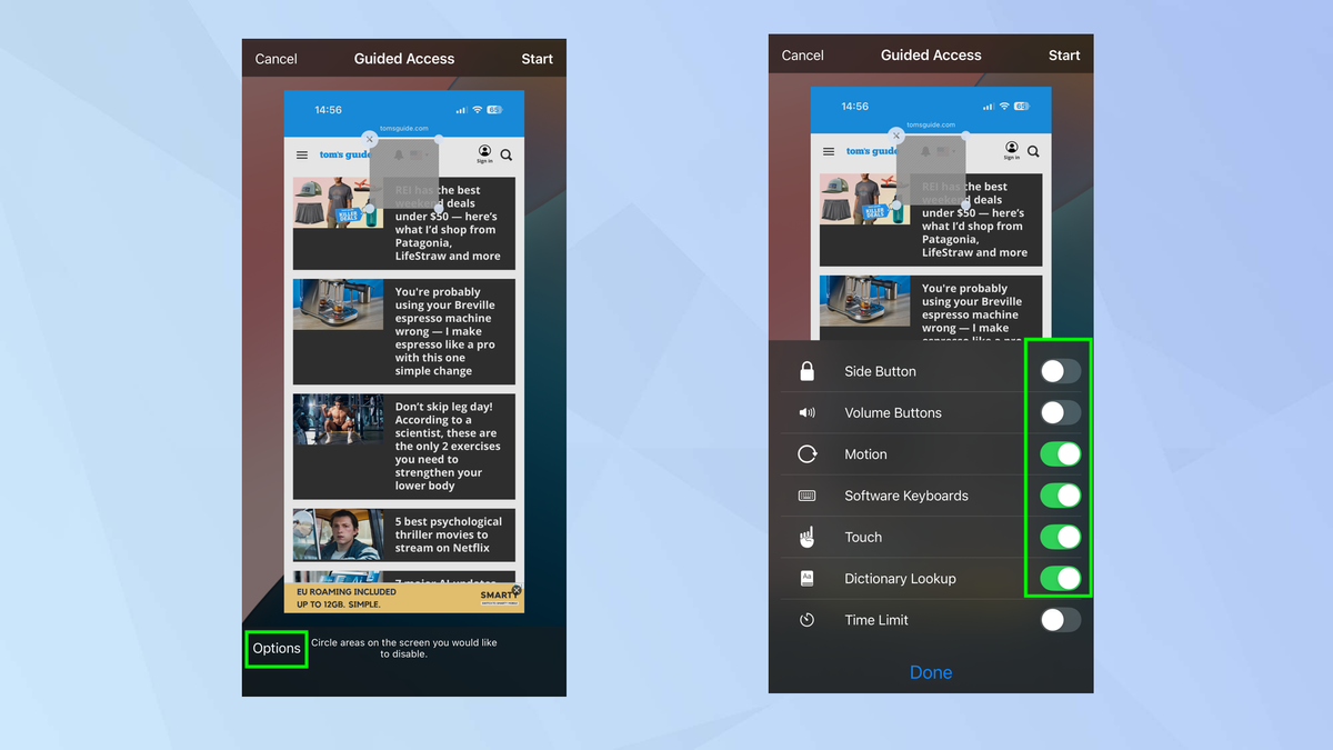 Cách ngăn người khác theo dõi iPhone của bạn bằng cách sử dụng Guided Access 13 Guided Access 6