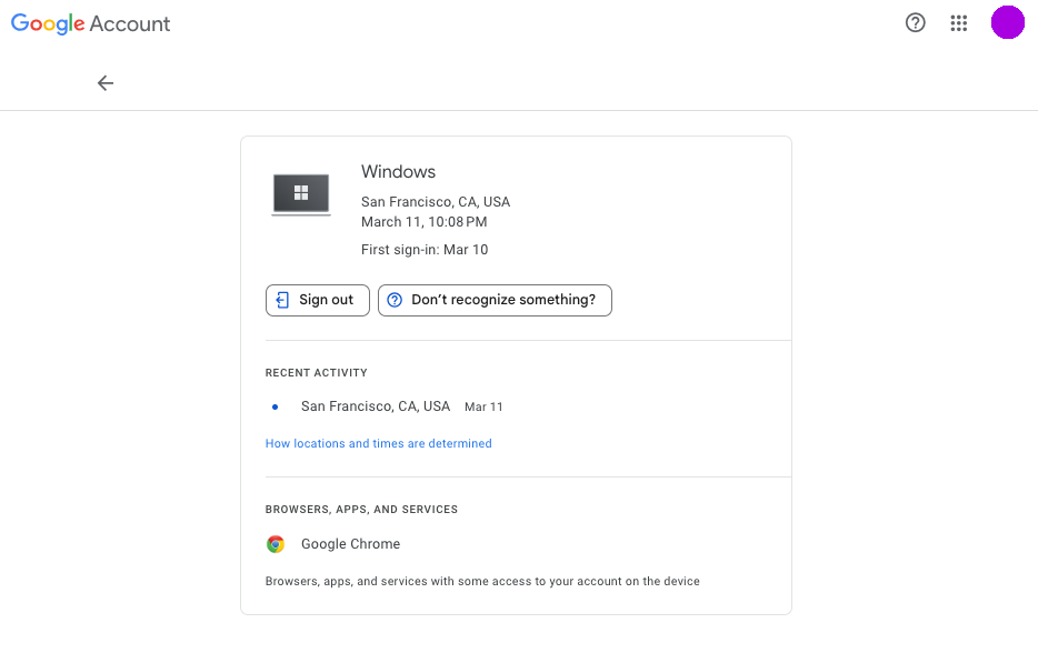Liệu một Hacker có đang đăng nhập vào tài khoản Google? Đây là cách để kiểm tra 3 Hacker co dang dang nhap vao tai khoan Google 2