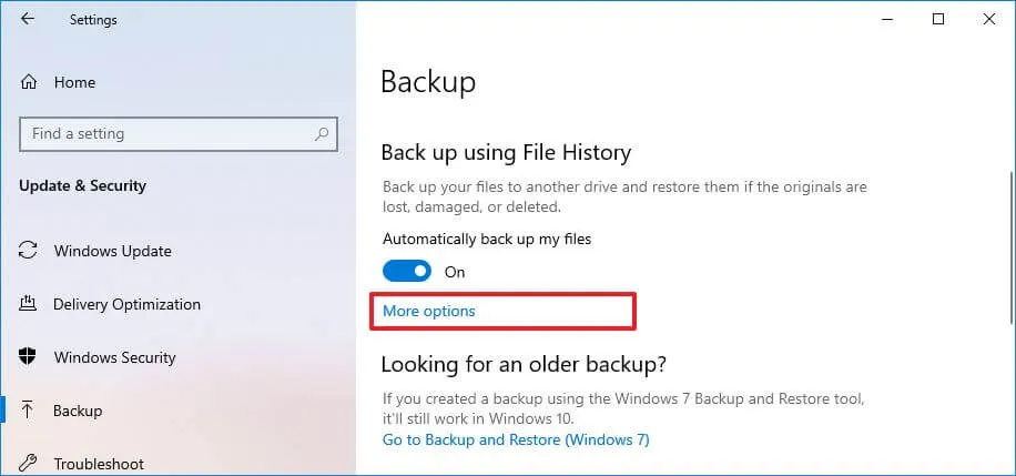 Hướng dẫn 3 cách sao lưu tệp tự động trên Windows 10 25 Huong dan 3 cach sao luu tep tu dong tren Windows 10 21