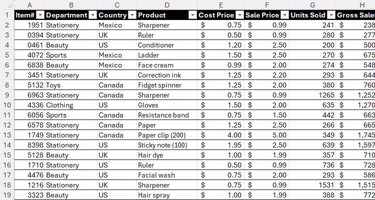 Huong dan 5 cach cai thien cau truc du lieu trong Microsoft Excel 21