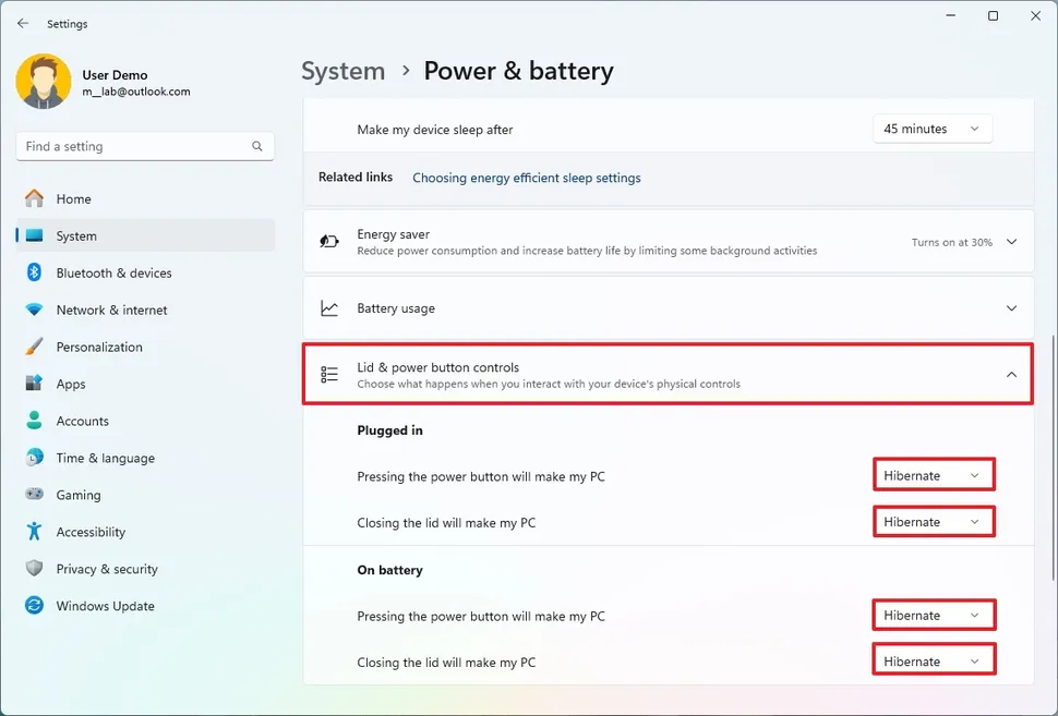Hướng dẫn cách sử dụng chế độ ngủ đông để kéo dài thời lượng pin trên Windows 11 và Windows 10 43 Huong dan cach su dung che do ngu dong de keo dai thoi luong pin tren Windows 11 va Windows 10 1