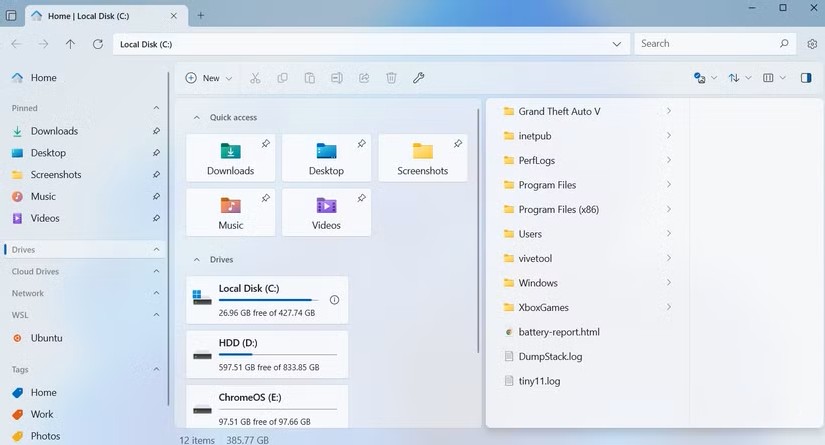 Huong dan nhung trinh quan ly tap tin thay the toi uu cho Windows 11 13