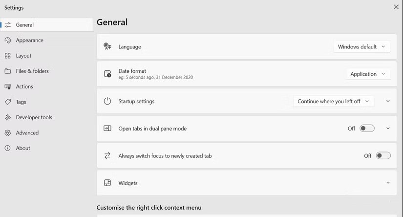 Huong dan nhung trinh quan ly tap tin thay the toi uu cho Windows 11 3