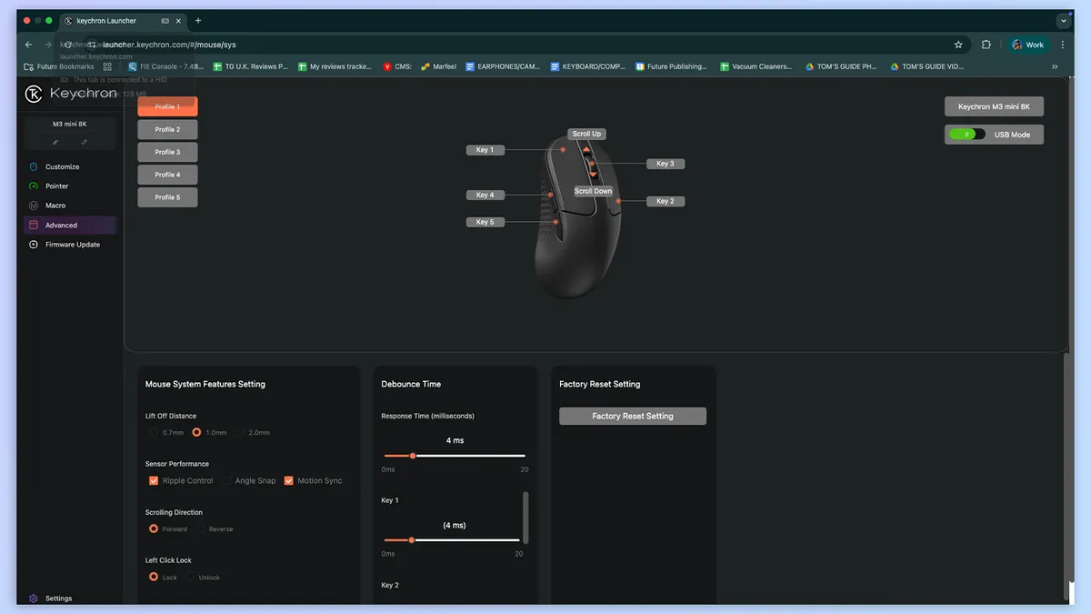 Đánh giá Keychron M3 Mini V2 8K: Chuột Gaming siêu nhẹ với cảm biến PixArt 3395 đỉnh cao 20 Keychron M3 Mini V2 8K 8