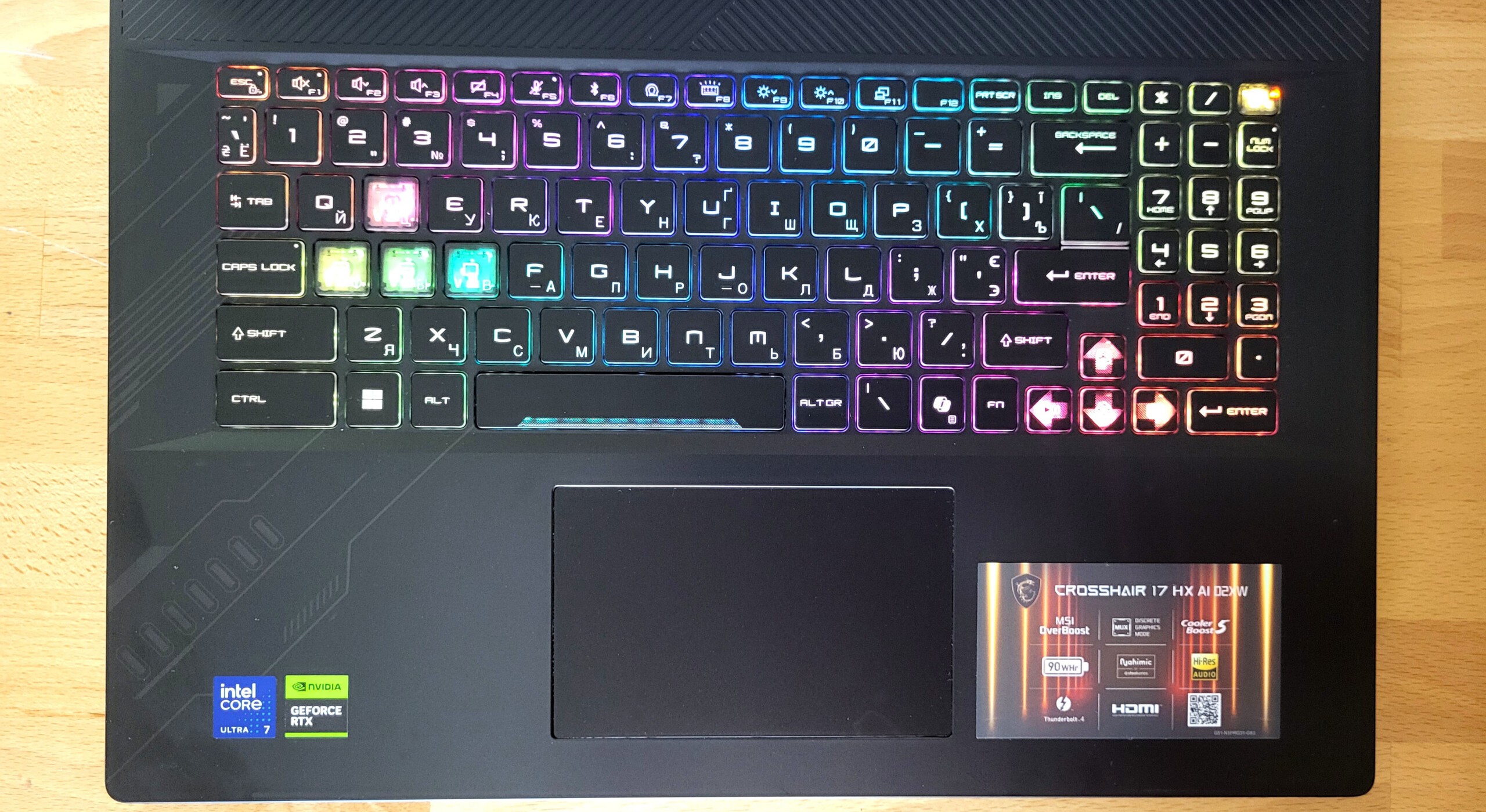 Đánh giá MSI Crosshair 17 HX AI (D2XWGKG): Chiếc laptop gaming 17 Inch hoàn hảo cho game thủ hiện đại 40 MSI Crosshair 17 HX AI D2XWGKG 19