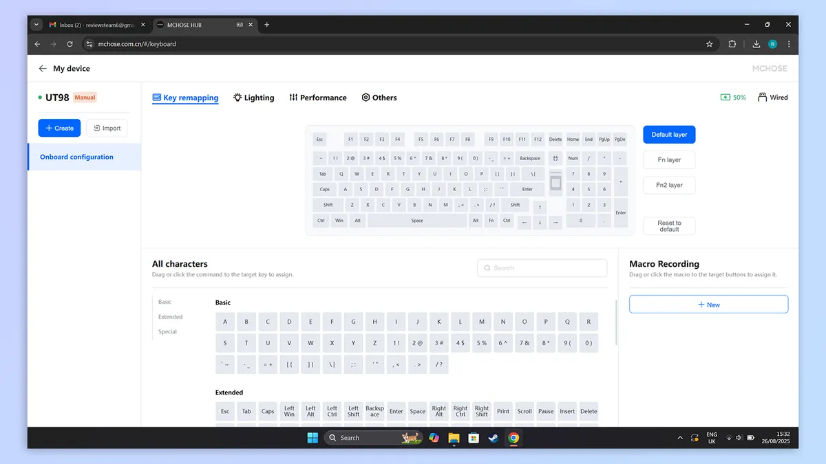 Trải nghiệm McHose × Unbox Therapy UT98: Gõ êm ái, thiết kế cổ điển, pin cực khủng 19 McHose x Unbox Therapy UT98 7