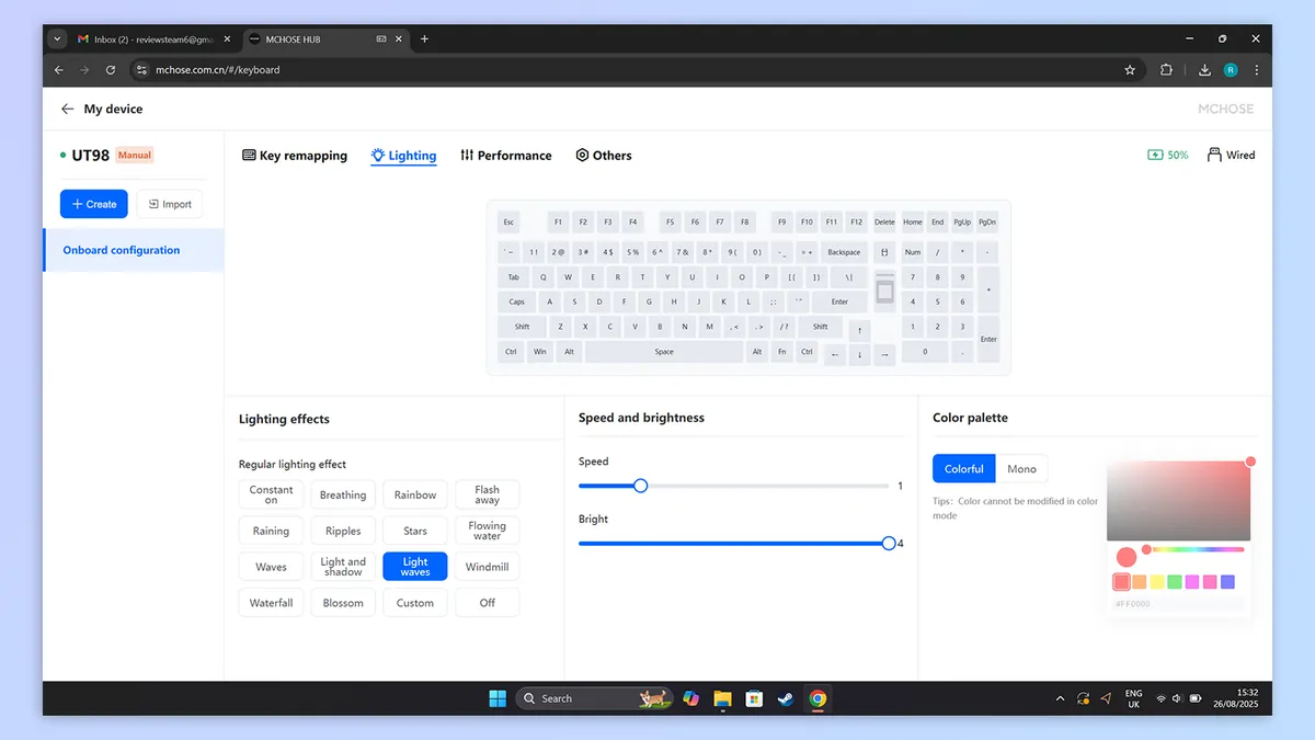 Trải nghiệm McHose × Unbox Therapy UT98: Gõ êm ái, thiết kế cổ điển, pin cực khủng 21 McHose x Unbox Therapy UT98 8