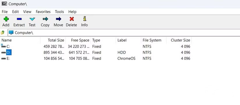 PeaZip Doi thu xung tam cua 7 Zip lieu co du suc thay the 4