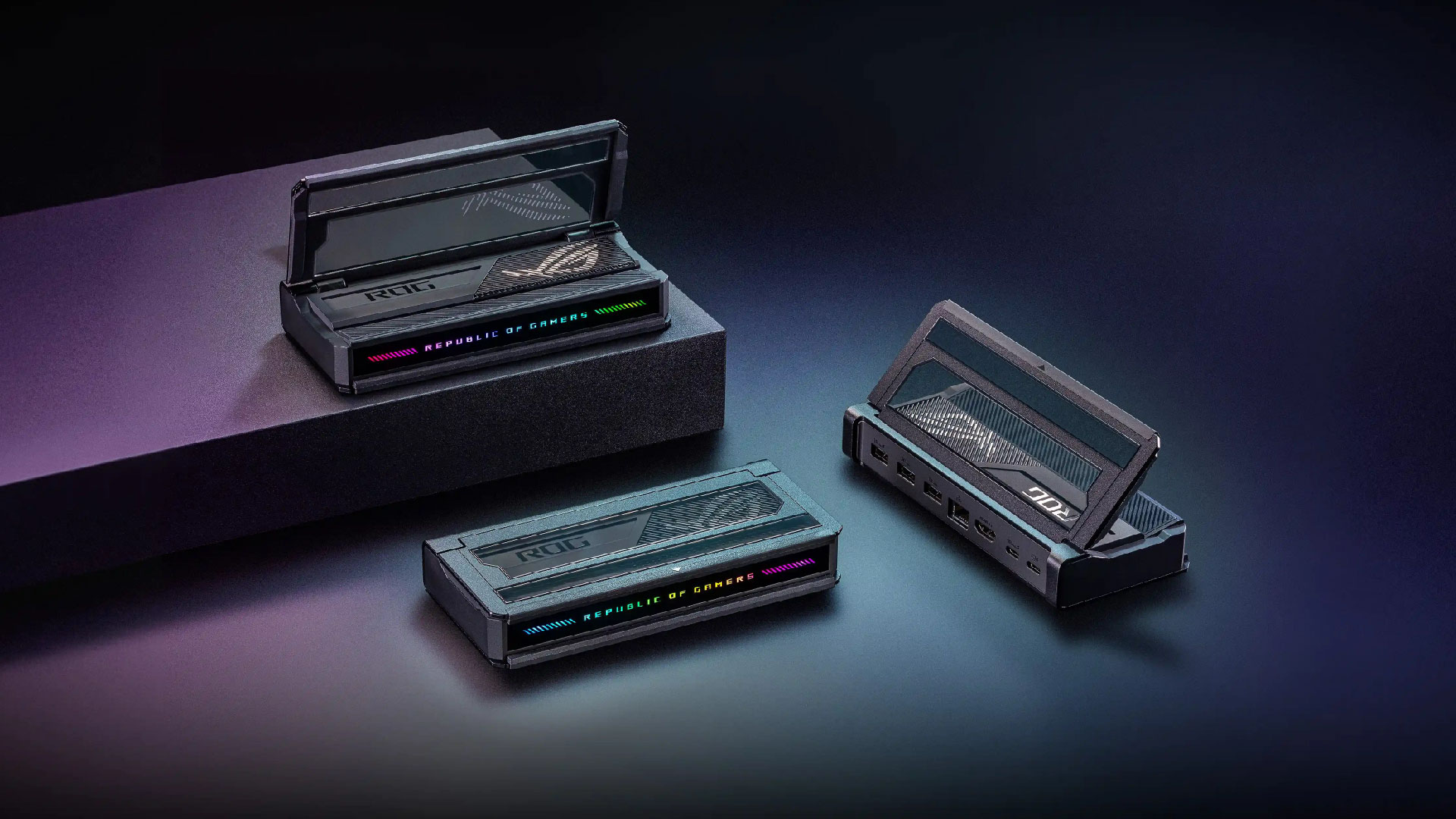 ROG Bulwark Dock: Trạm kết nối tối thượng cho game thủ hiện đại 1 ROG Bulwark Dock 01