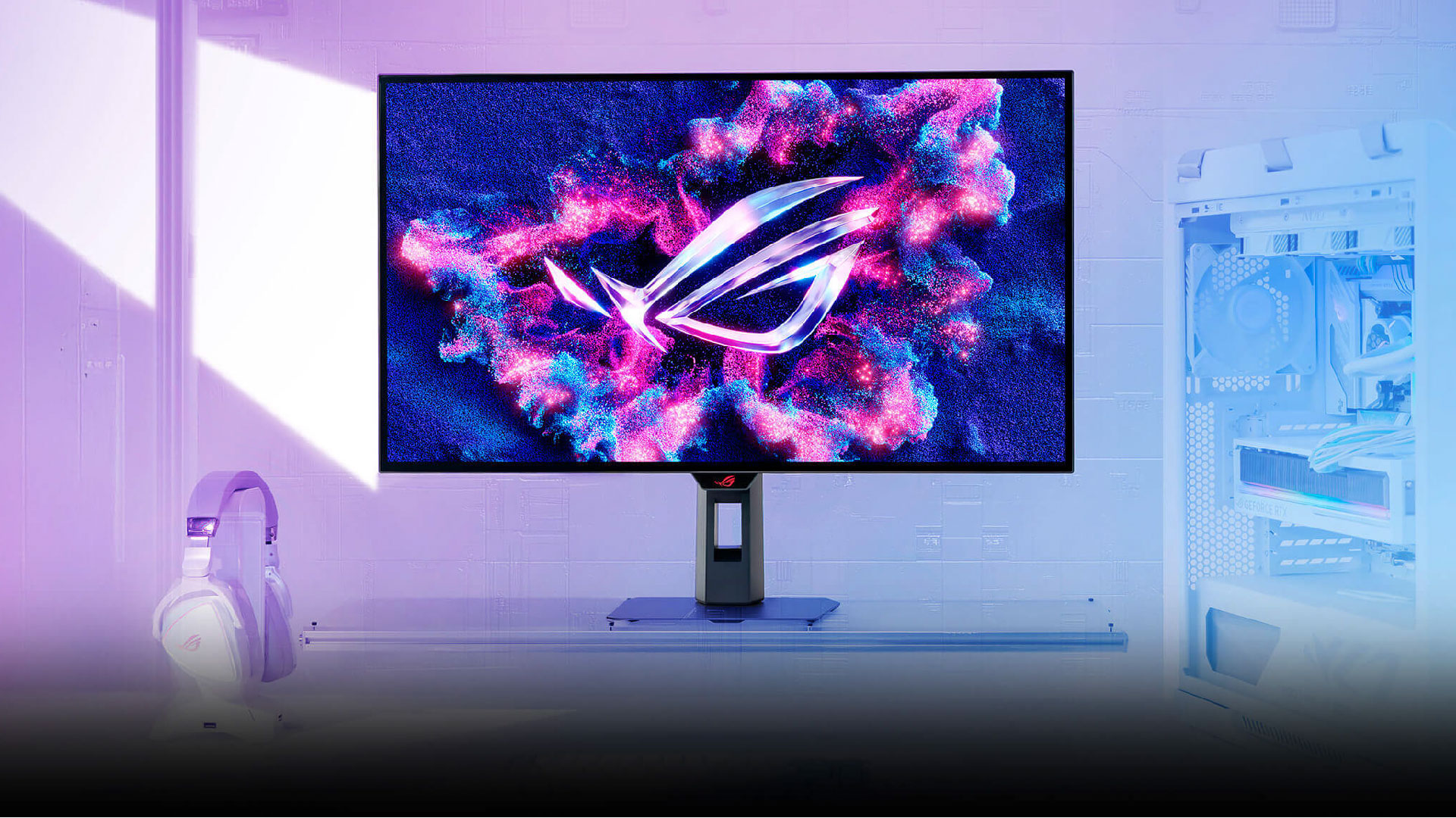 Đánh giá Asus ROG Strix OLED XG32UCWG: Màn hình dual-mode tỏa sáng rực rỡ 1 ROG Strix OLED XG32UCWG 01