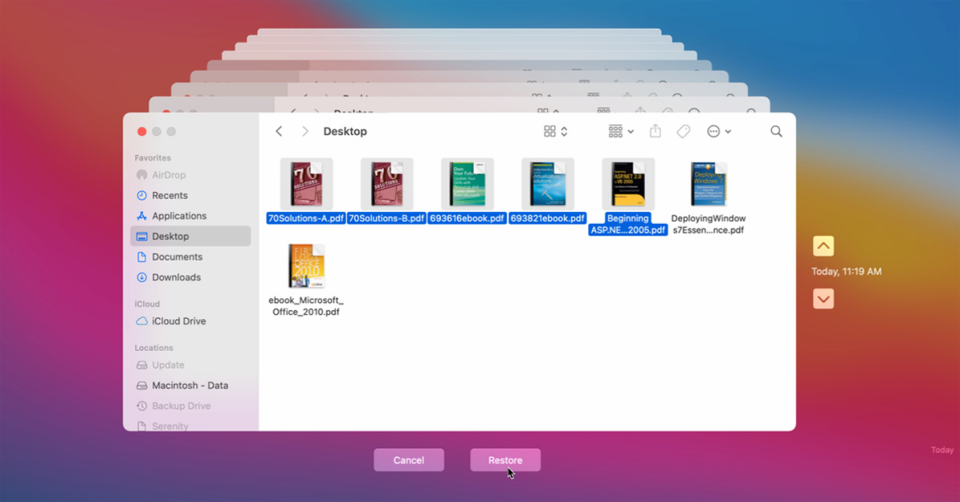 Sao lưu máy Mac: Thiết lập Time Machine và không còn phải lo lắng về việc sao lưu dữ liệu 19 Sao luu may Mac 9