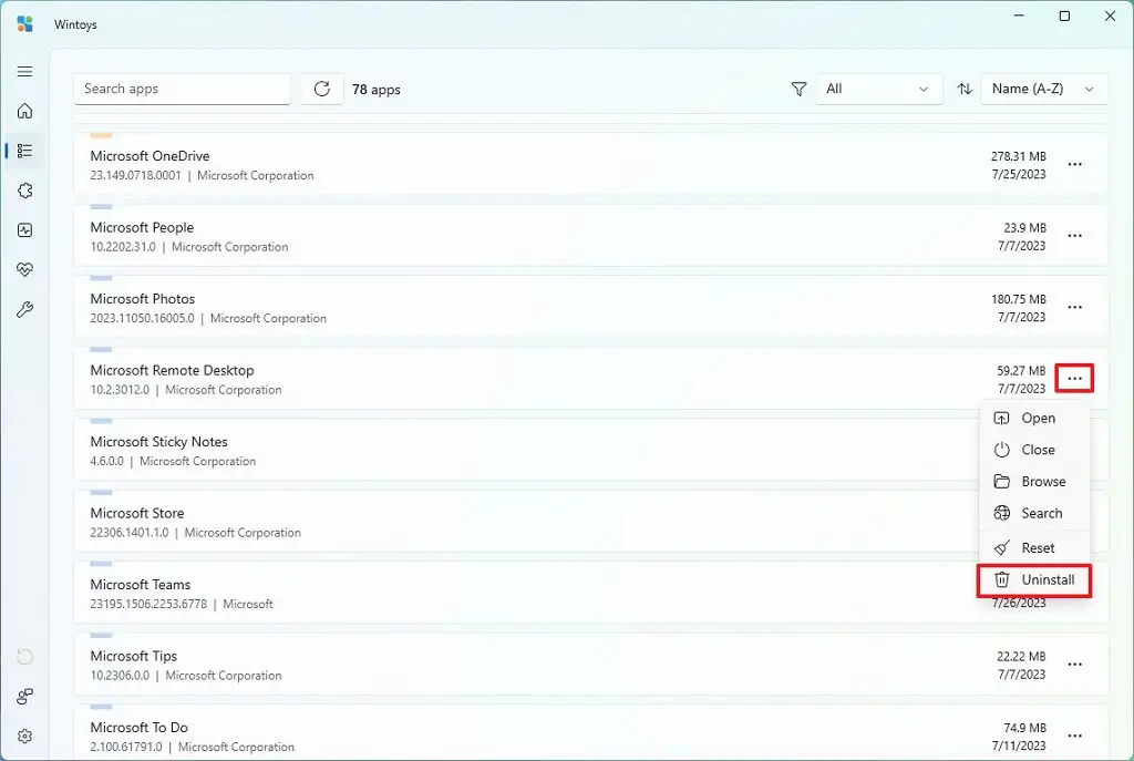Tong hop nhung phuong phap go cai dat ung dung tren Windows 10 6