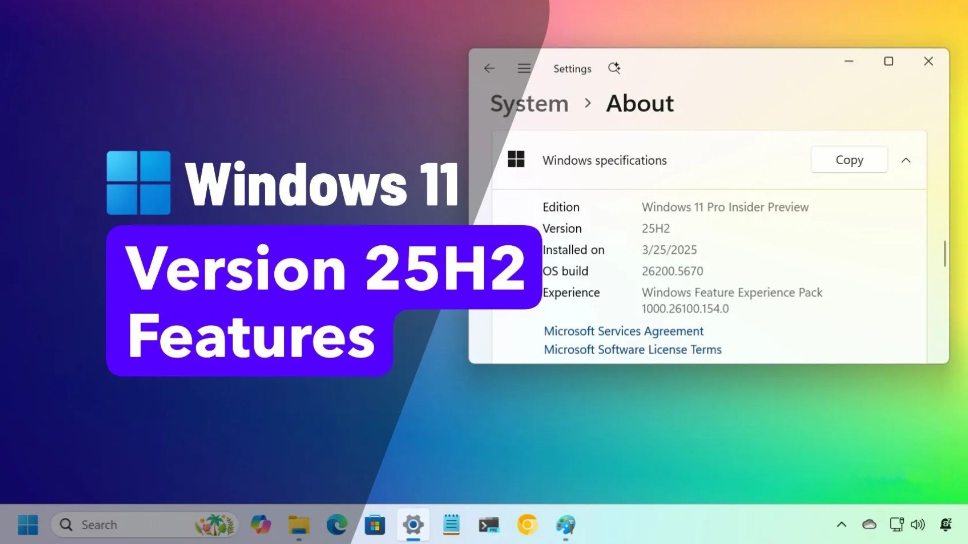 Tổng hợp tính năng mới, chi tiết phát hành, tùy chọn nâng cấp của Windows 11 25H2 1 Tong hop tinh nang moi chi tiet phat hanh tuy chon nang cap cua Windows 11 25H2 1