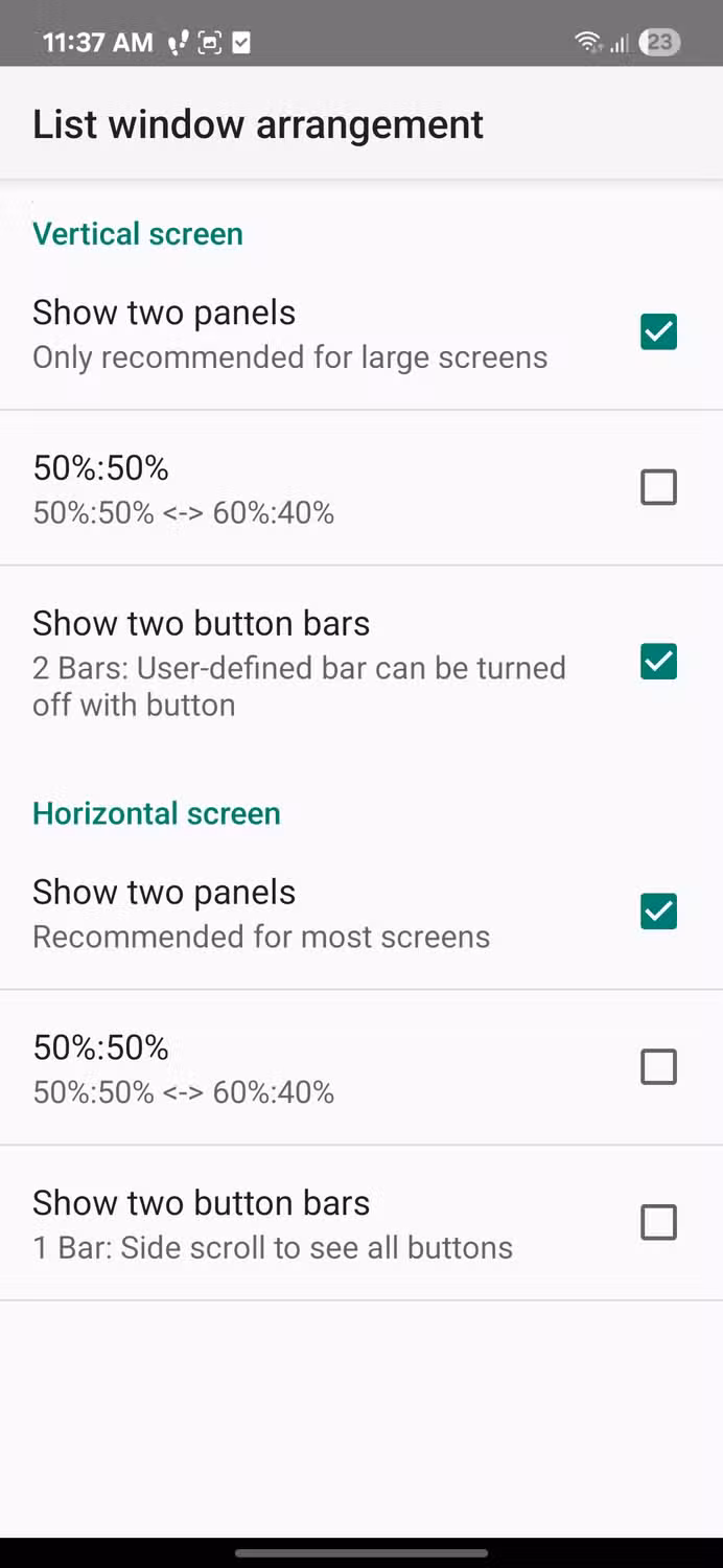 Total Commander Trinh quan ly tep hai ngan toi uu danh cho Android 7