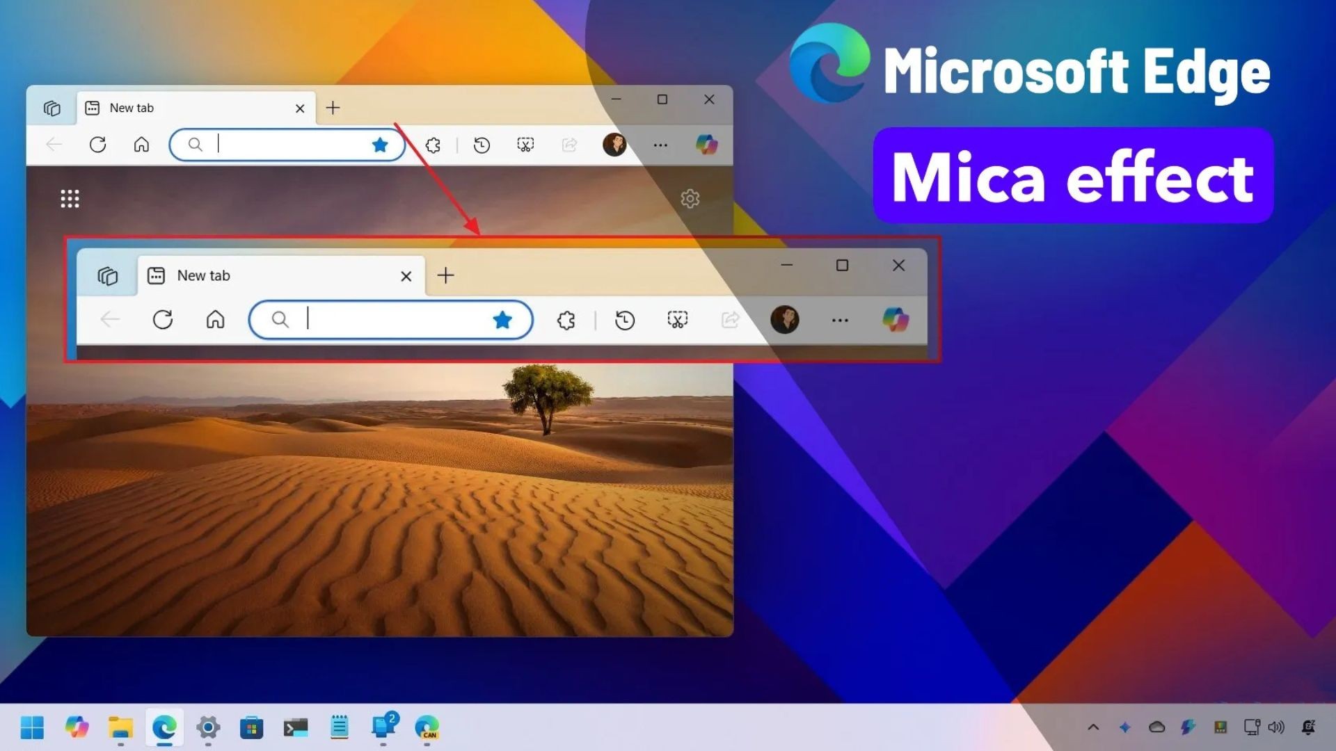 Hướng dẫn cách bật hiệu ứng mica trên Microsoft Edge vào năm 2025 1 cach bat hieu ung mica tren Microsoft Edge vao nam 2025 1