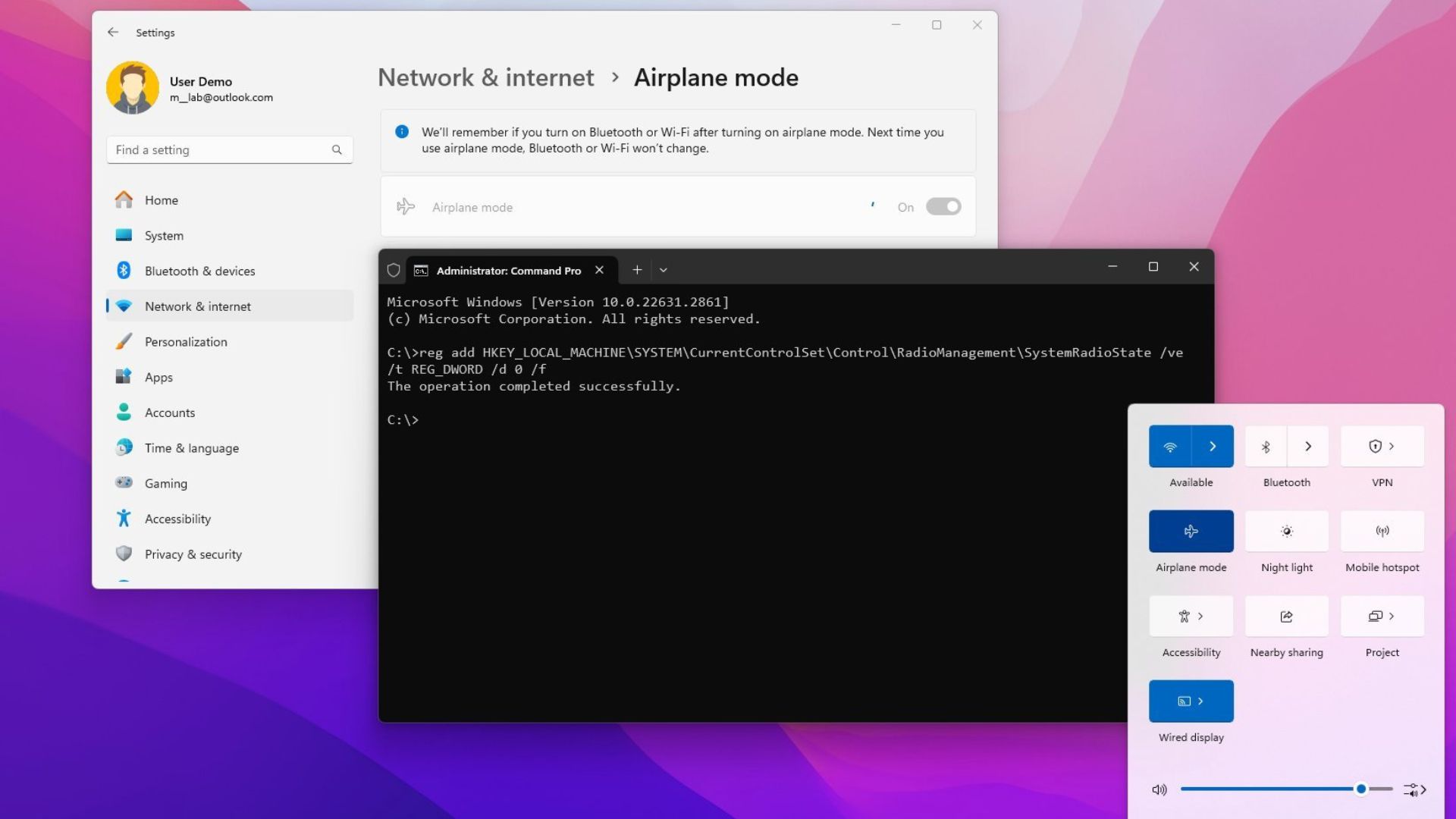 Hướng dẫn cách bật hoặc tắt chế độ máy bay (Airplane mode) trên Windows 11 và Windows 10 1 cach bat hoac tat che do may bay Airplane mode tren Windows 11 va Windows 10 1